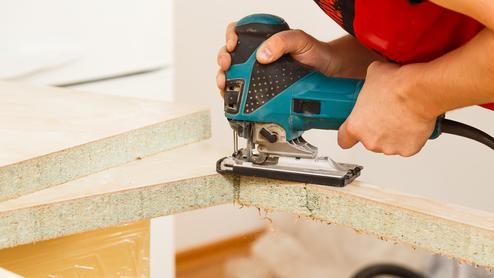 Stichsäge Anwendung